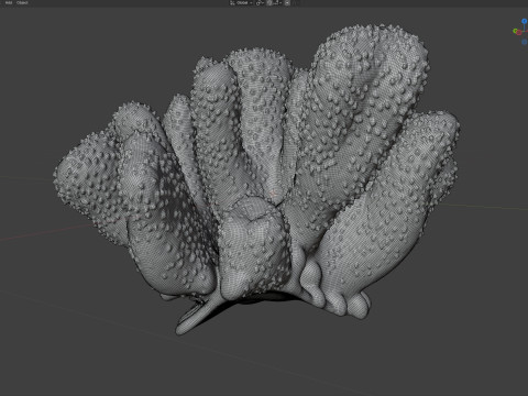 サンゴ礁 18 3Dモデル
