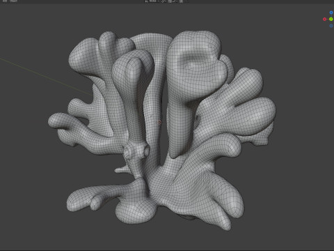 サンゴ礁 20 3Dモデル