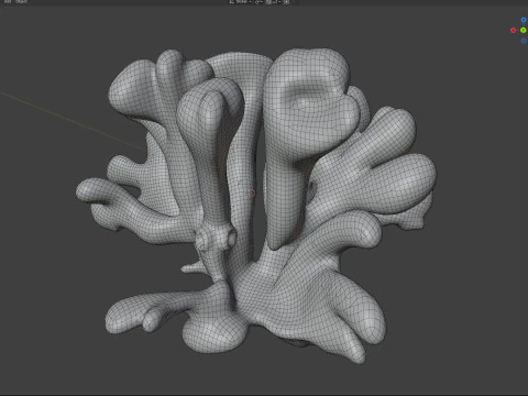 Coral reef 20 3D Model