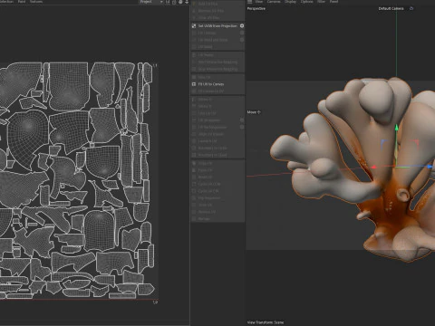 Coral reef 20 3D Model