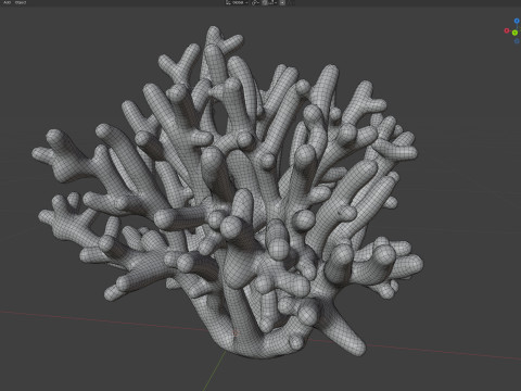 サンゴ礁 26 3Dモデル