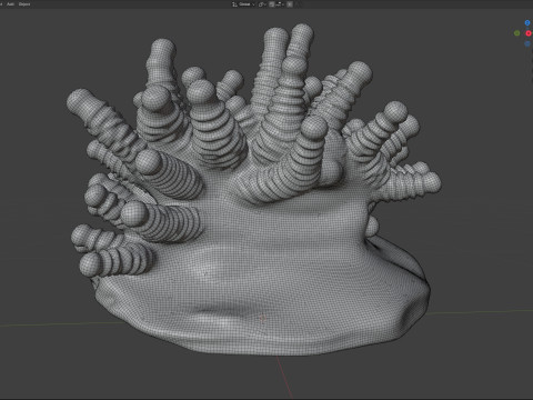 珊瑚礁 27 3D 模型