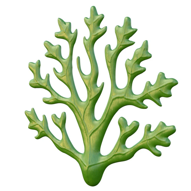 Seaweed 1 3D Model .c4d .max .obj .3ds .fbx .stl .blend 