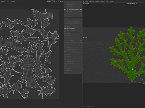 Водоросли 1 3D Модель