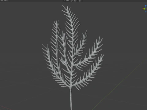Seaweed 5 3D Model
