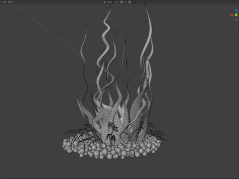 Seaweed 10 3D Model
