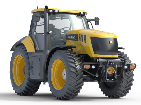 AT 502B Tracteur agricole Modèle 3D