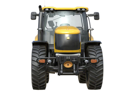 AT 502B Tractor Agricultural 3D Model