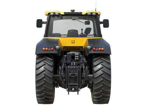 AT 502B Tracteur agricole Modèle 3D