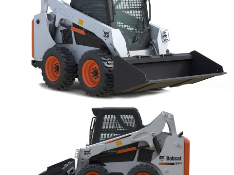 BobCat 스티어 로더 S590 3D 모델