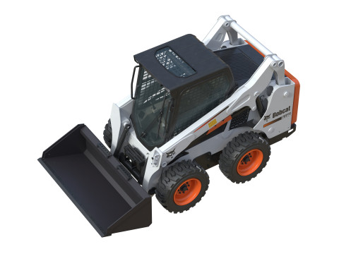 山猫转向装载机 S590 3D 模型