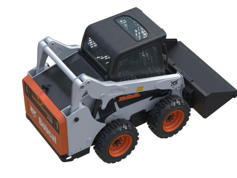 山猫转向装载机 S590 3D 模型