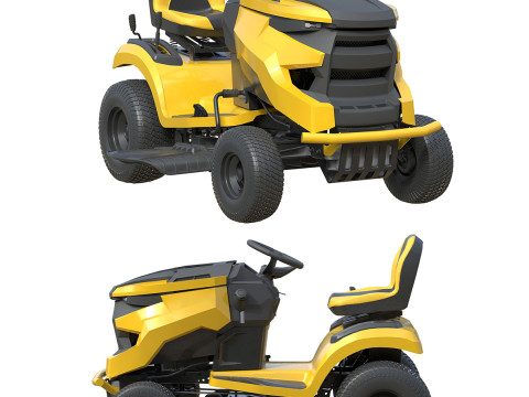 Cub Cadet grasmaaiers LX42 3D Model