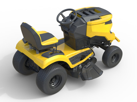 Cub Cadet 割草机 LX42 3D 模型