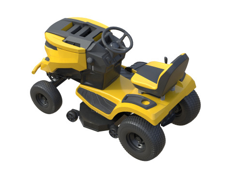 Cub Cadet 割草机 LX42 3D 模型