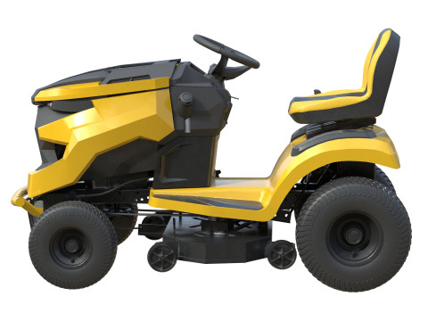 Cub Cadet 割草机 LX42 3D 模型