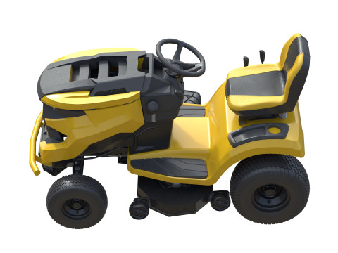 Cub Cadet 割草机 LX42 3D 模型