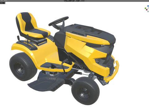 Cub Cadet Lawn Mowers LX42 3D Model