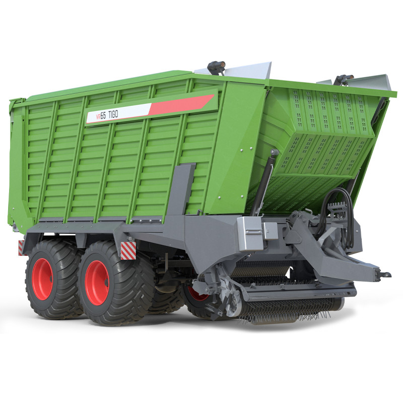 Fendt Tigo Trailer Modelo 3D .c4d .max .obj .3ds .fbx .stl .blend