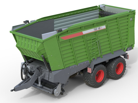 Fendt Tigo Trailer Modelo 3D