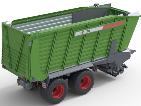 Fendt Tigo Trailer Modelo 3D