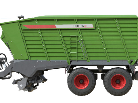Fendt Tigo Trailer Modelo 3D