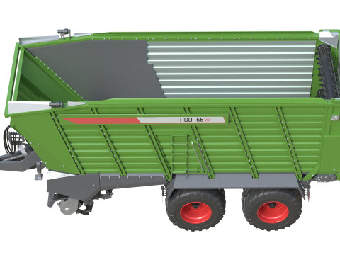 Fendt Tigo Trailer Modelo 3D