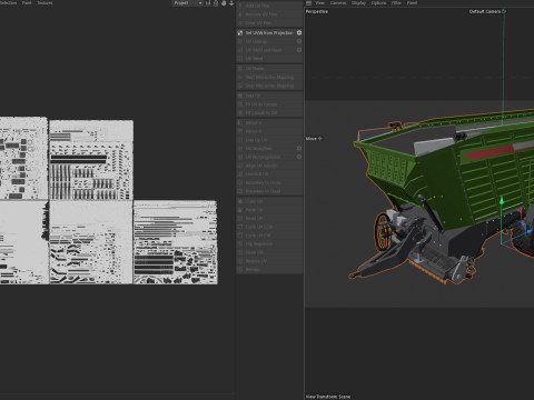 Fendt Tigo Trailer Modelo 3D