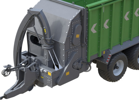 덤프 트레일러 SUW 5000 보유 3D 모델