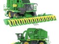 Stripper de algod&atilde;o John Deere CS770 Modelo 3D