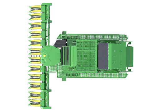 John Deere CS770 코튼 스트리퍼 3D 모델