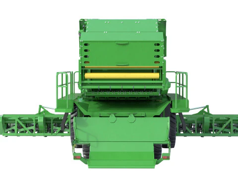 John Deere CS770 Cotton Stripper 3D Model