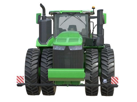 존디어 트랙터 9r-440 3D 모델