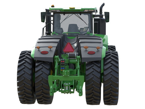 존디어 트랙터 9r-440 3D 모델