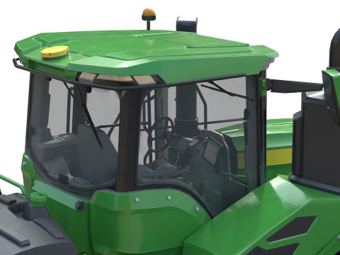 존디어 트랙터 9r-440 3D 모델