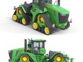 Trator John Deere 9rx-640 Modelo 3D