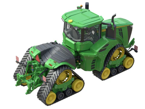 John Deere Tractor 9rx-640 3D Model