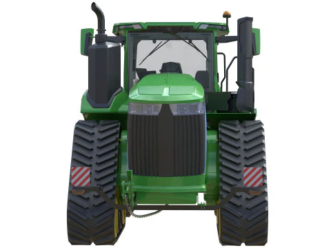 John Deere Tractor 9rx-640 3D Model