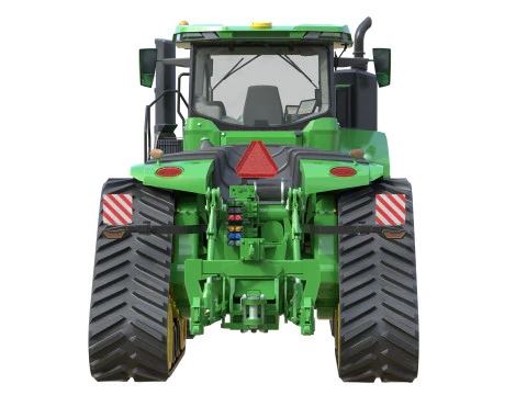 John Deere Tractor 9rx-640 3D Model