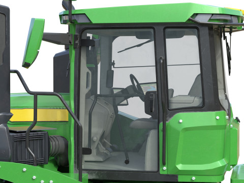 Tracteur John Deere 9rx-640 Modèle 3D