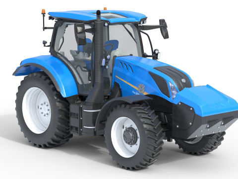 Tracteur New Holland T6 Modèle 3D