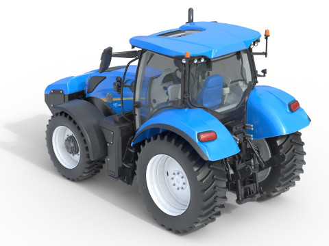 Tracteur New Holland T6 Modèle 3D