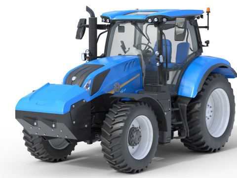 Tracteur New Holland T6 Modèle 3D
