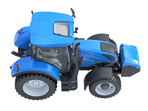 Tracteur New Holland T6 Modèle 3D