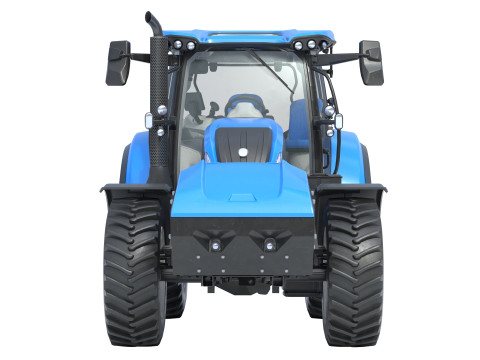 Tracteur New Holland T6 Modèle 3D
