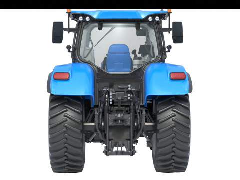 Tracteur New Holland T6 Modèle 3D