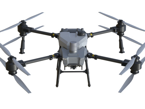 DJI AGRAS T50农业无人机 3D 模型