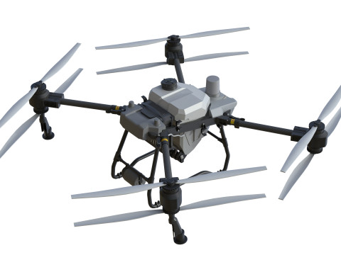 DJI AGRAS T50农业无人机 3D 模型