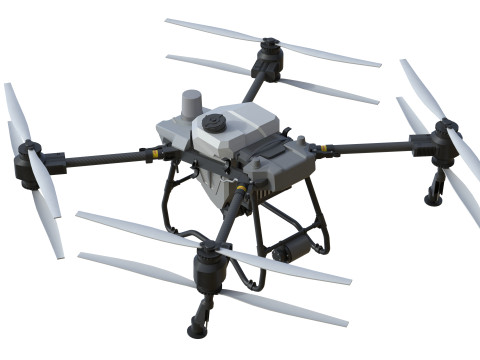 DJI AGRAS T50农业无人机 3D 模型