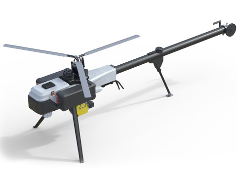 Vapor 55 MX 전기 헬리콥터 3D 모델